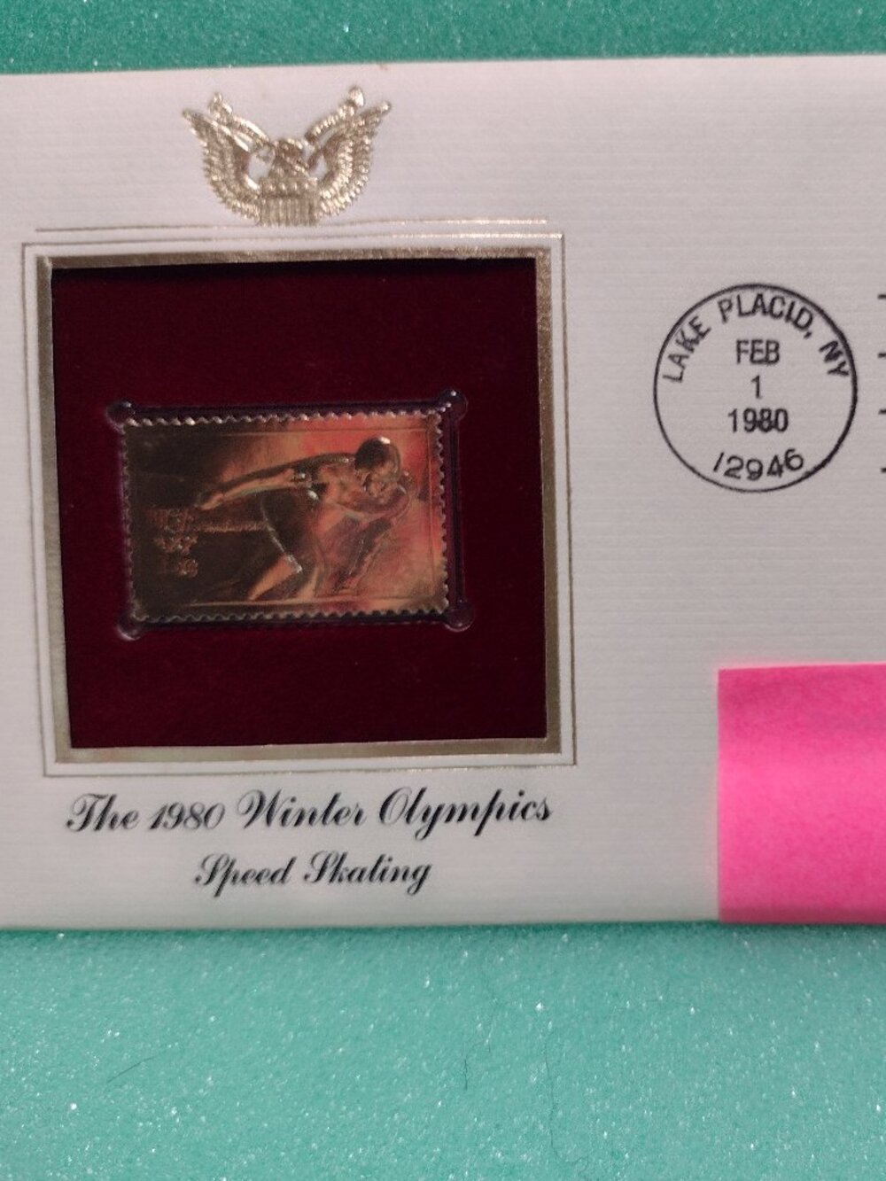 22 kt Golden Replicas of United States Stamps 1980 - Picture 9 of 16